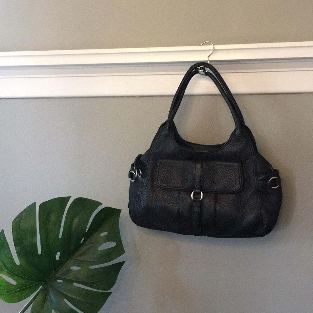 Any 3 for $100! Cole Haan black pebble leather purse